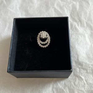 Platinum and Diamond “Spinner” Ring